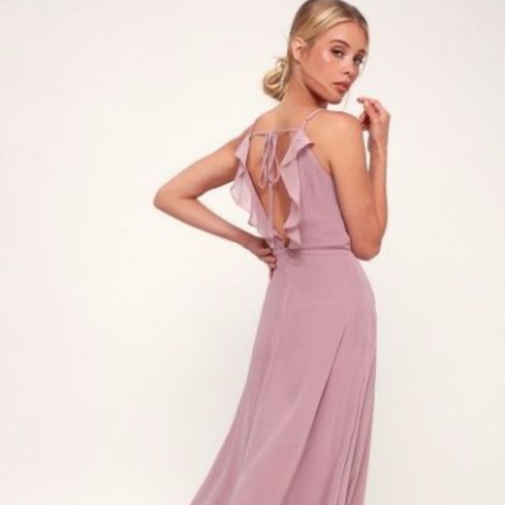 Lulus You’ve Got The Love Backless Maxi